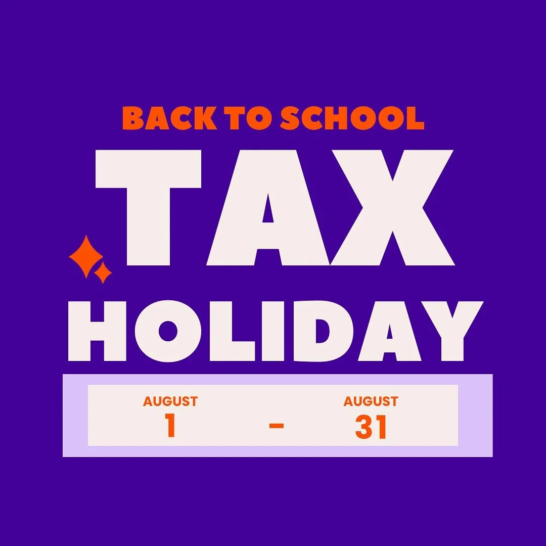 📚✏️ It&rsquo;s that time again! Florida&rsquo;s Back-to-School Sales Tax Holiday is BACK starting TODAY! From now through August 31st, stock up on school supplies, clothes, tech, and more- all tax-free! 🛍️🎒 Whether you&rsquo;re grabbing pencils or