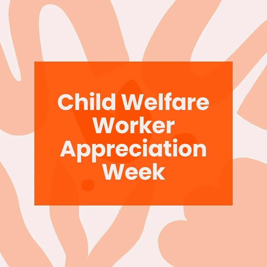 Happy Child Welfare Worker Appreciation Week 2025!

From supporting families in times of crisis to ensuring children have safe, nurturing homes, your work makes a lasting impact every single day. Thank you. 💜