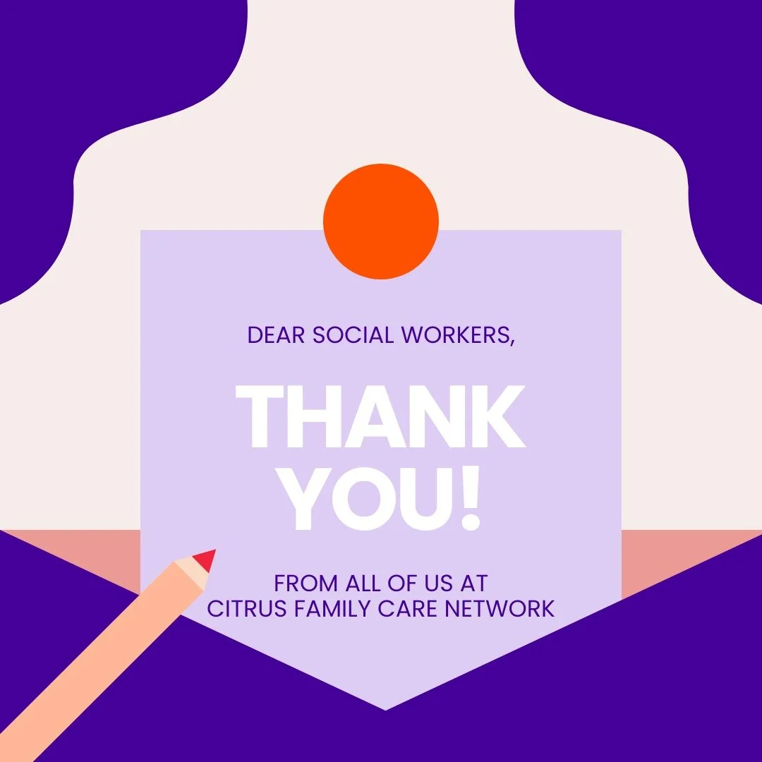 🧡 March is Social Work Month, and we&rsquo;re proud to recognize the incredible social workers who dedicate their time, compassion, and expertise to supporting children, youth, and families every day.

From advocating for those in need to helping fa