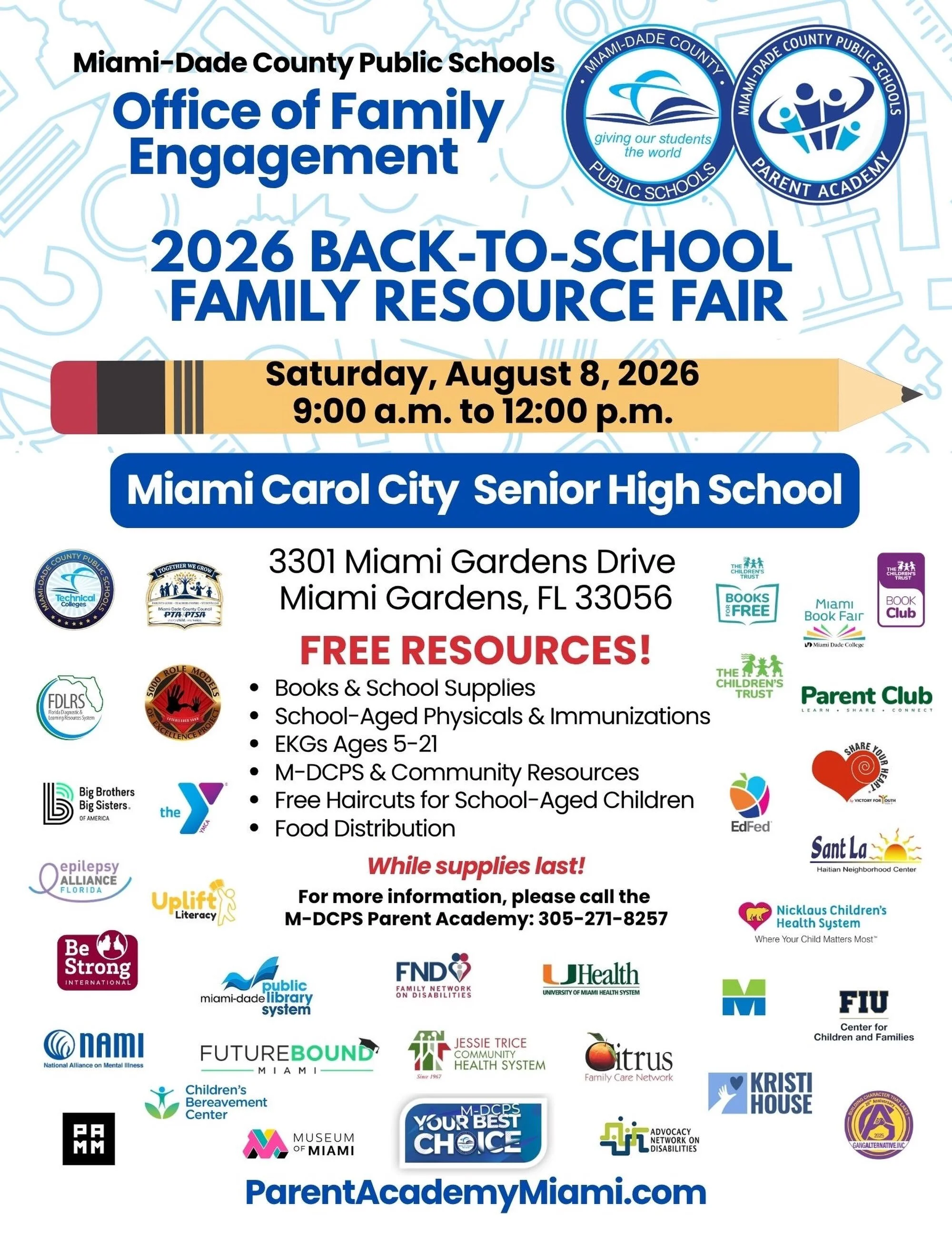 Citrus Family Care Network was proud to join Miami-Dade County Public Schools&rsquo; 2026 Back-to-School Family Resource Fair, connecting students and families with health services and community resources as they prepared for the new school year. 🧡
