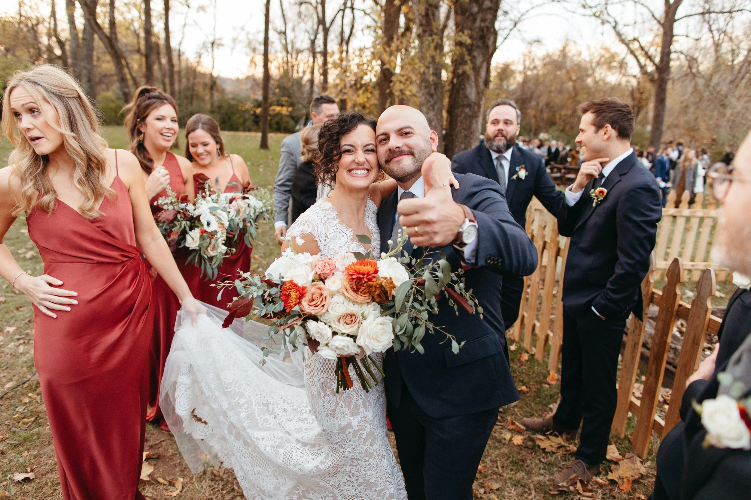Amanda & Riley | Backyard Nashville Wedding