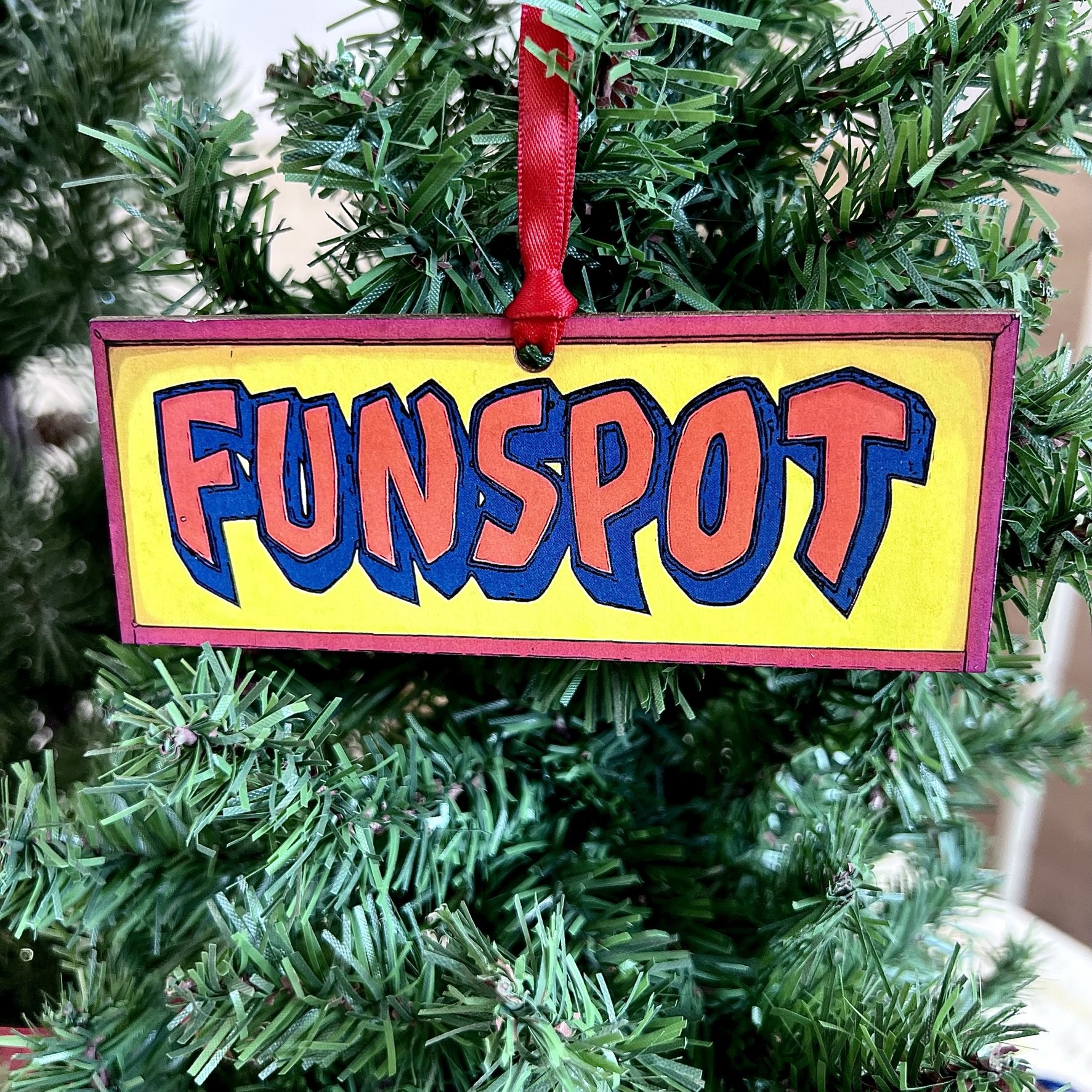 Funspot Jawnament Ornament