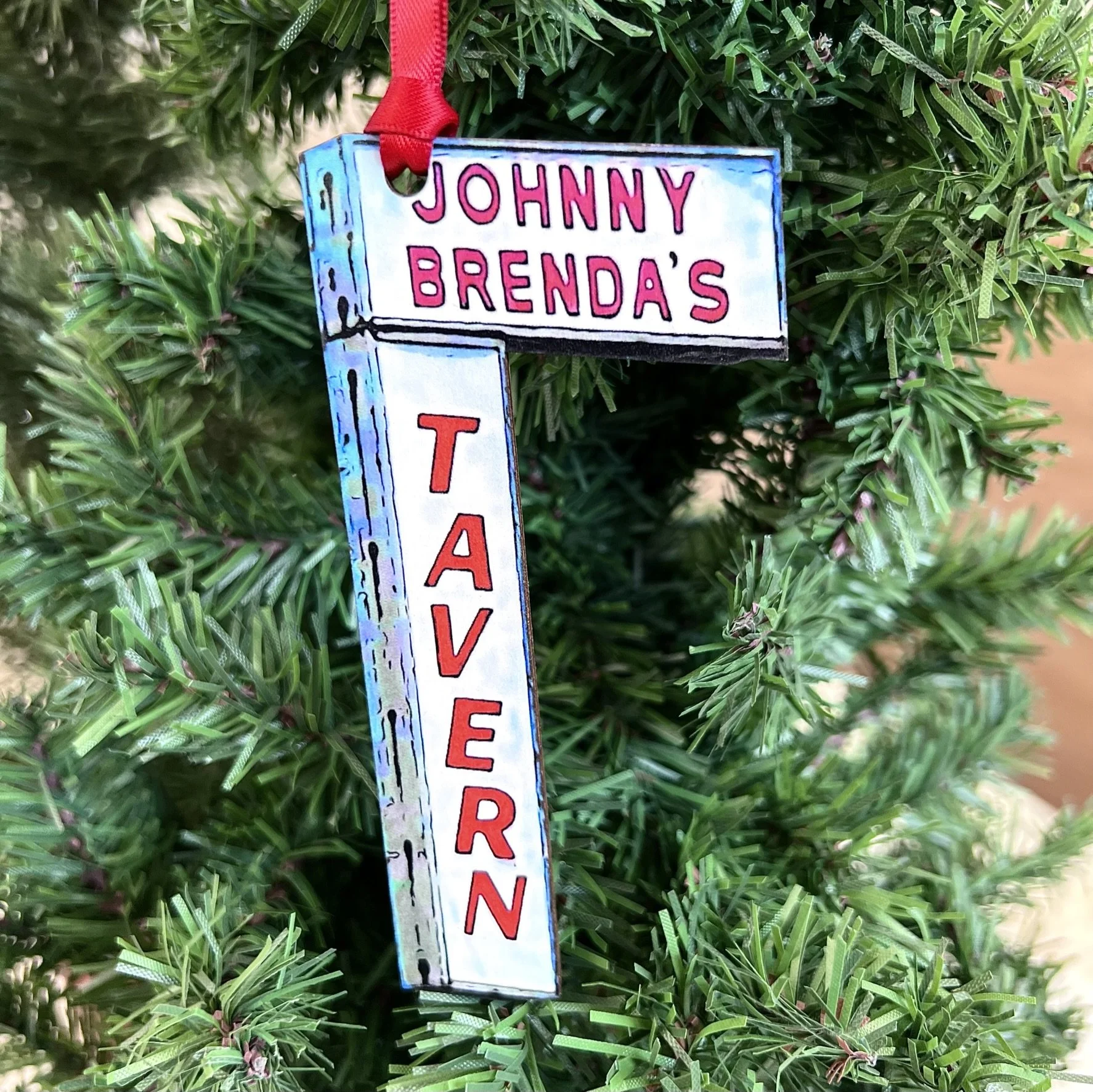 Johnny Brenda's Jawnament Ornament