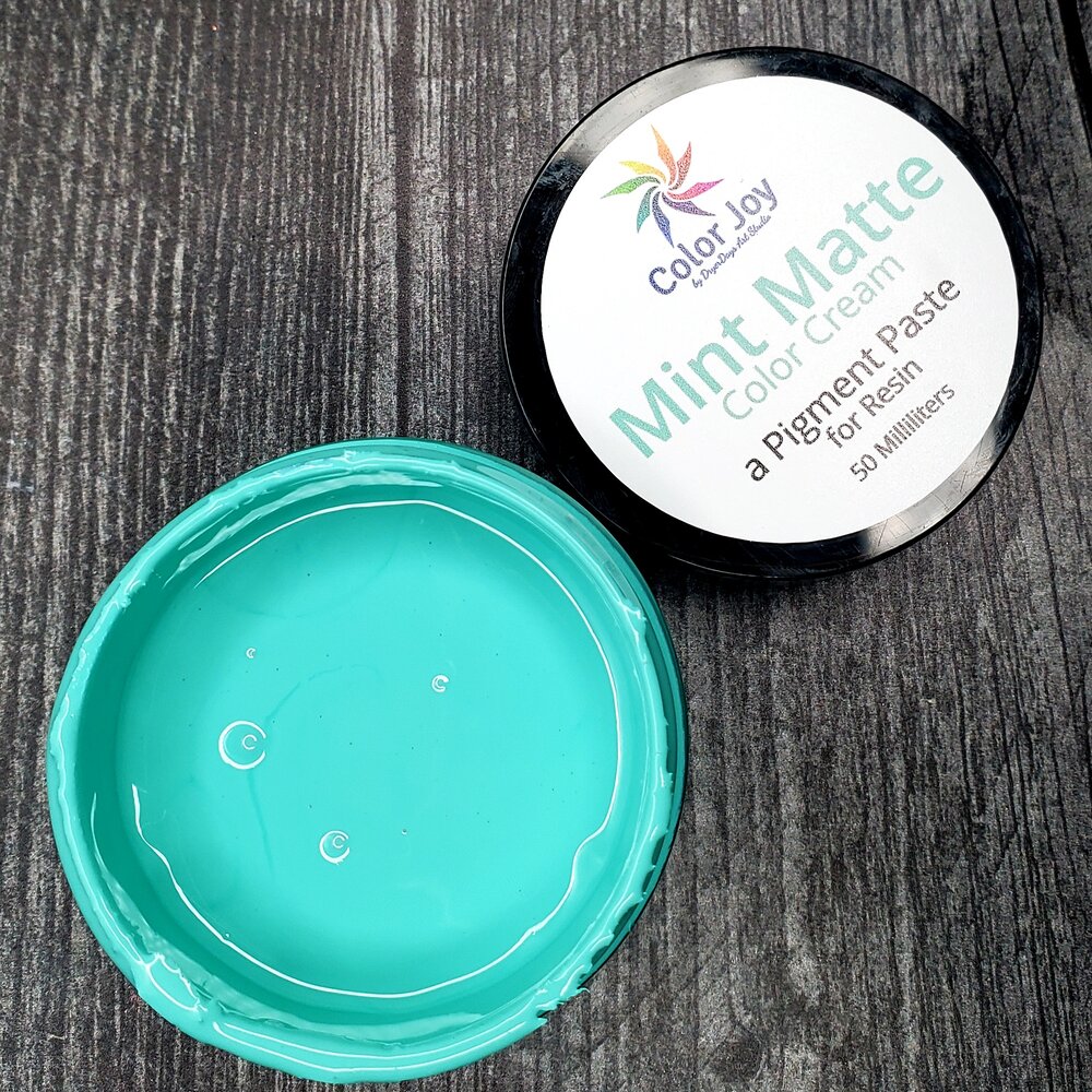 Mint Matte Color Cream Pigment Paste — Dryer Days