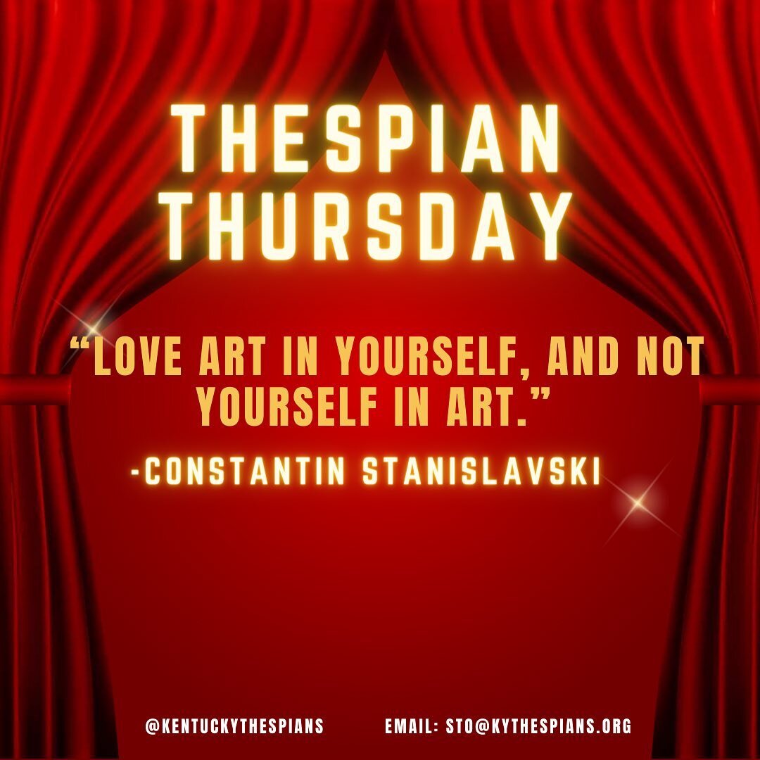 THESPIAN THURSDAY