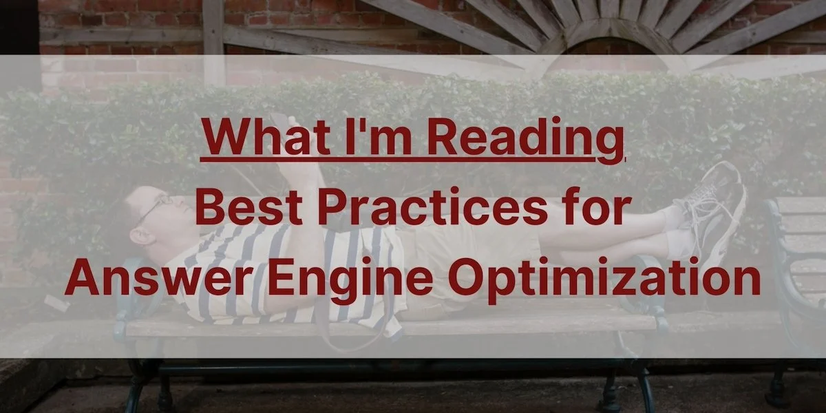 Best Practices for Answer Engine Optimization (AEO)