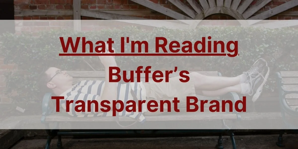 Buffer’s Transparent Brand