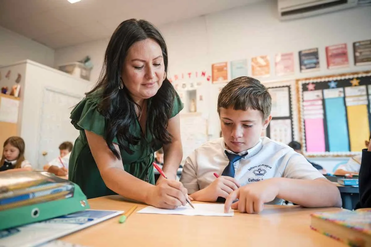 Teacher and Student in North Carolina