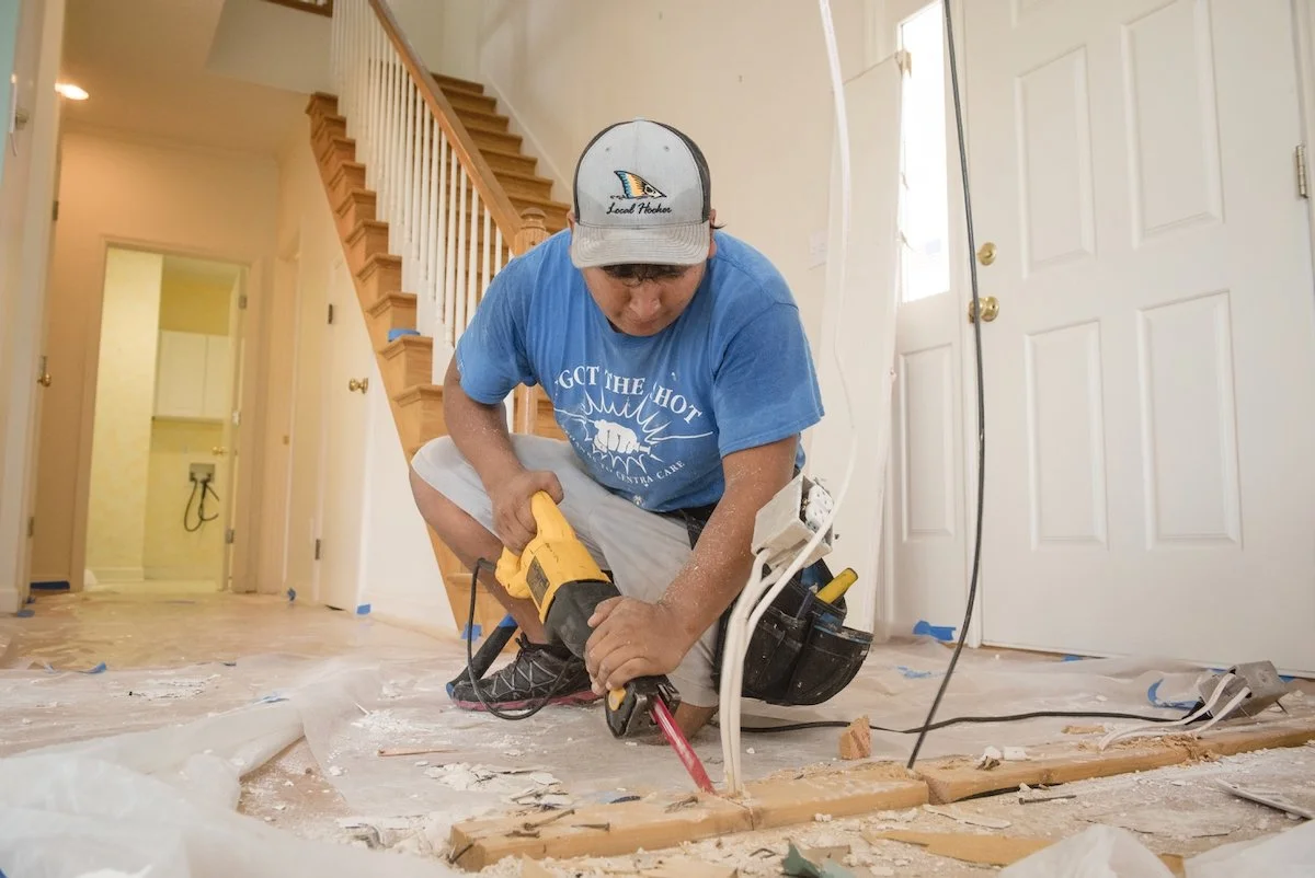 Carpenter Branding Photo in New Bern, NC