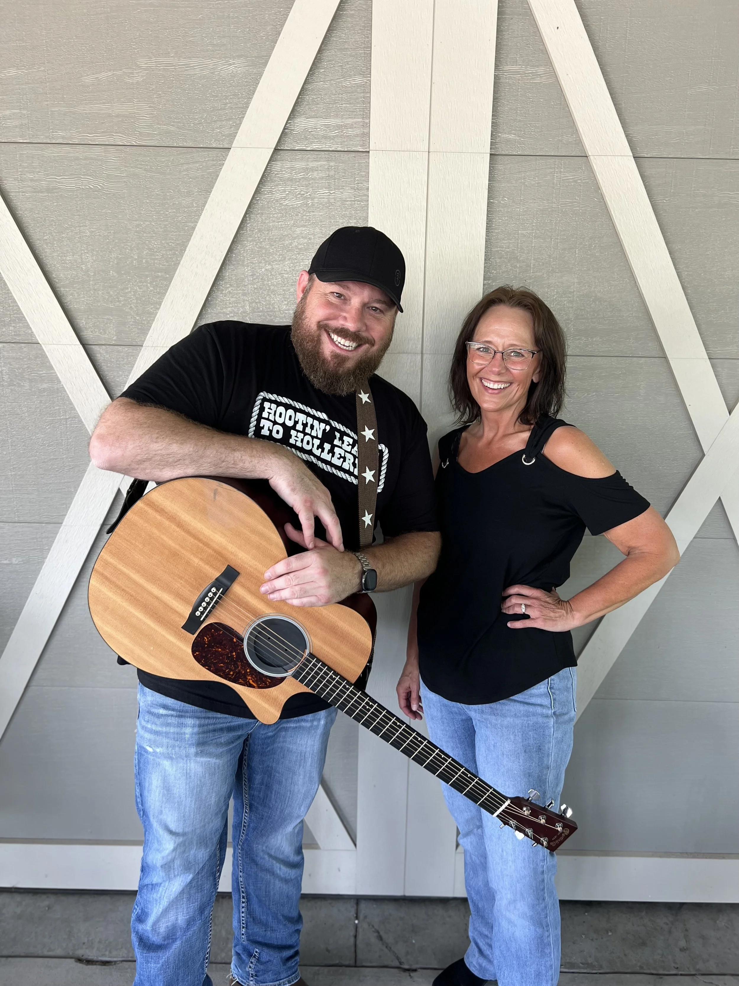 Tammy and Brandon in Concert.