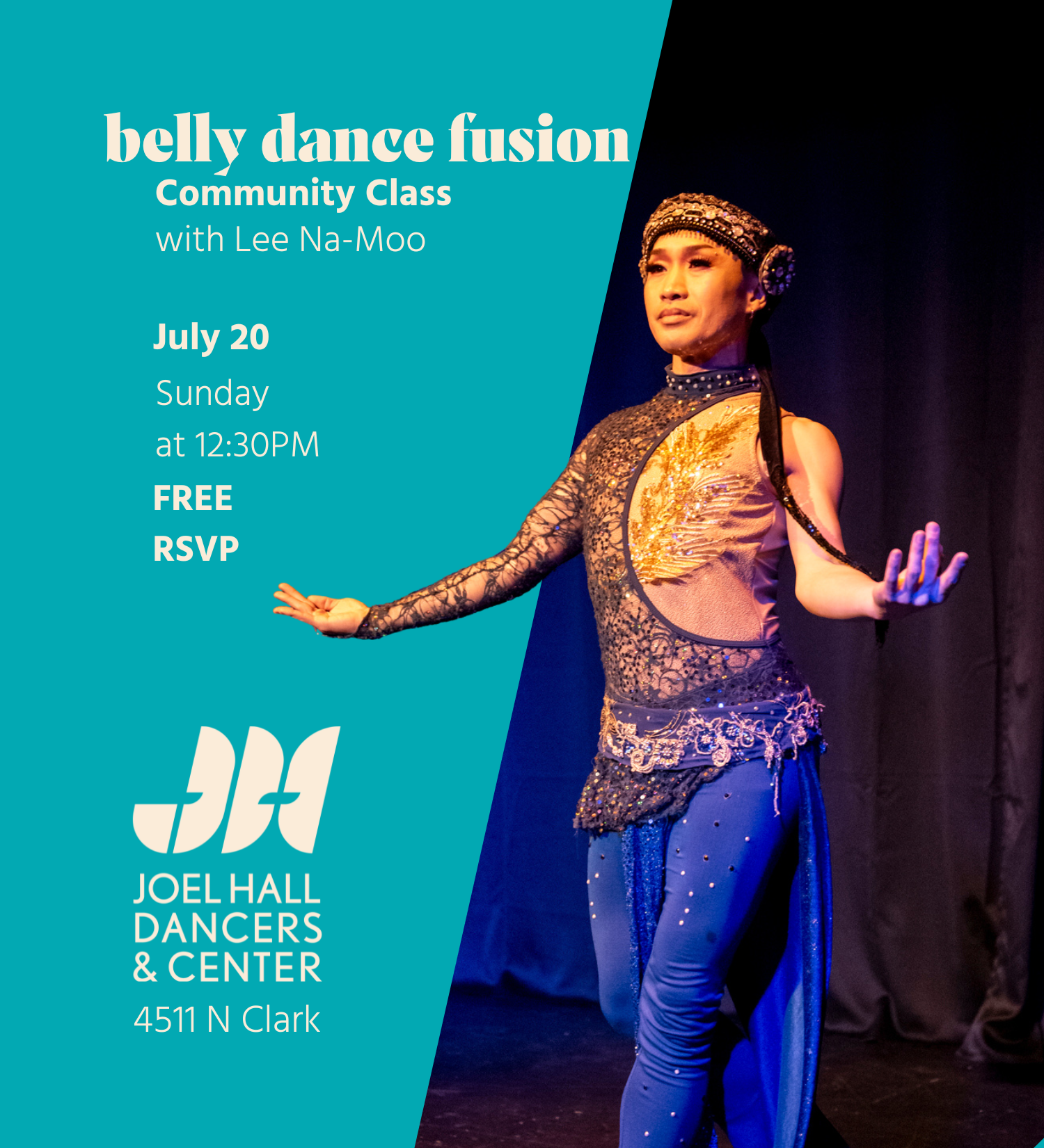 community class - belly dance fusion