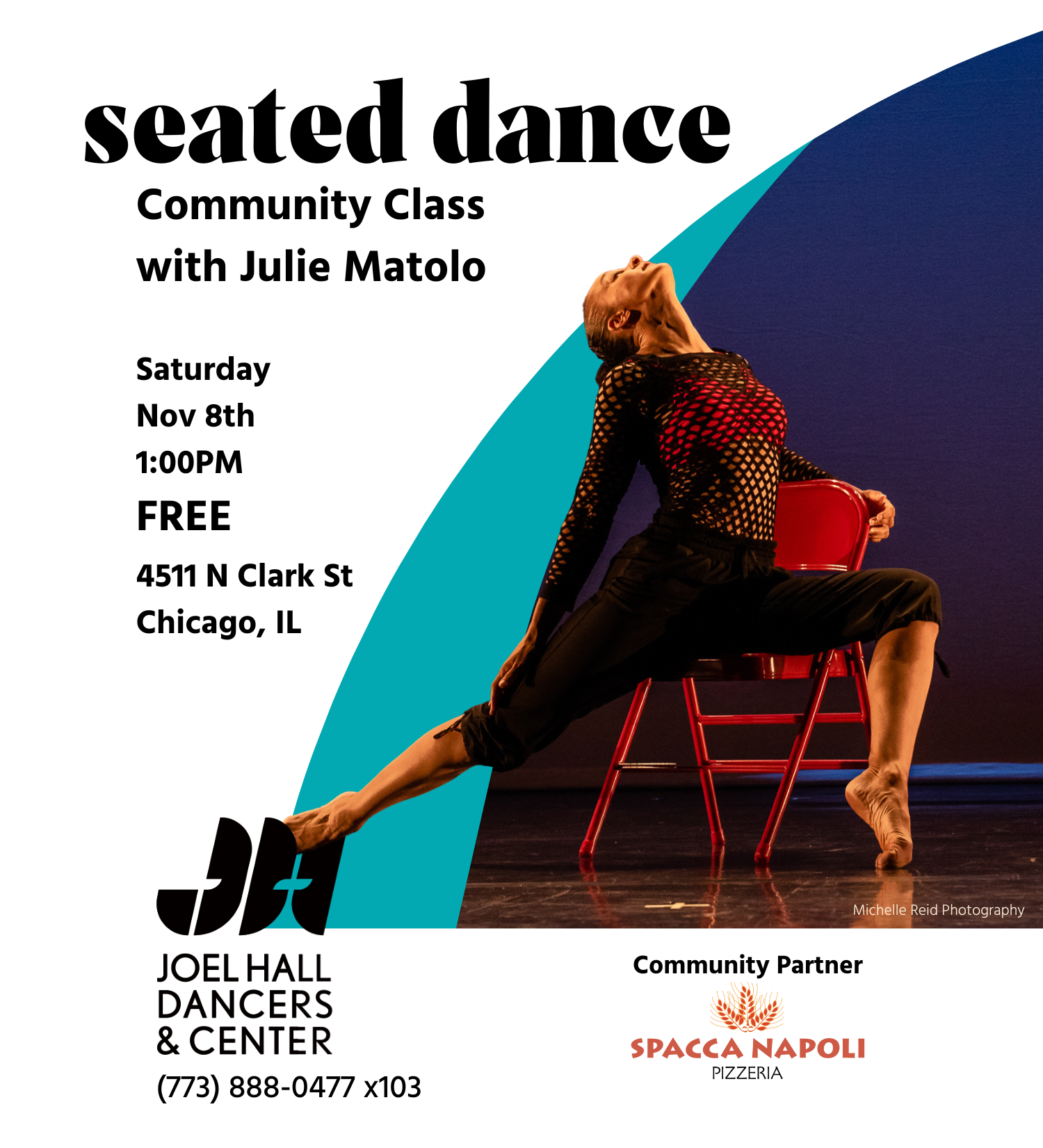 community class: seated dance