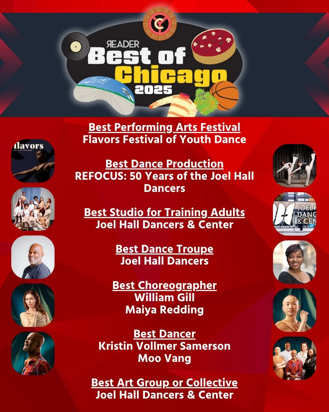 π£ We love a good contest!
Nominations are open until Monday, and we want your support!  Visit the @chicago_reader and show your love by nominating JHDC in the Reader's annual Best of Chicago series.
π Nominations Close Monday, October 24
π Visit