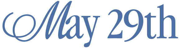 May 29th