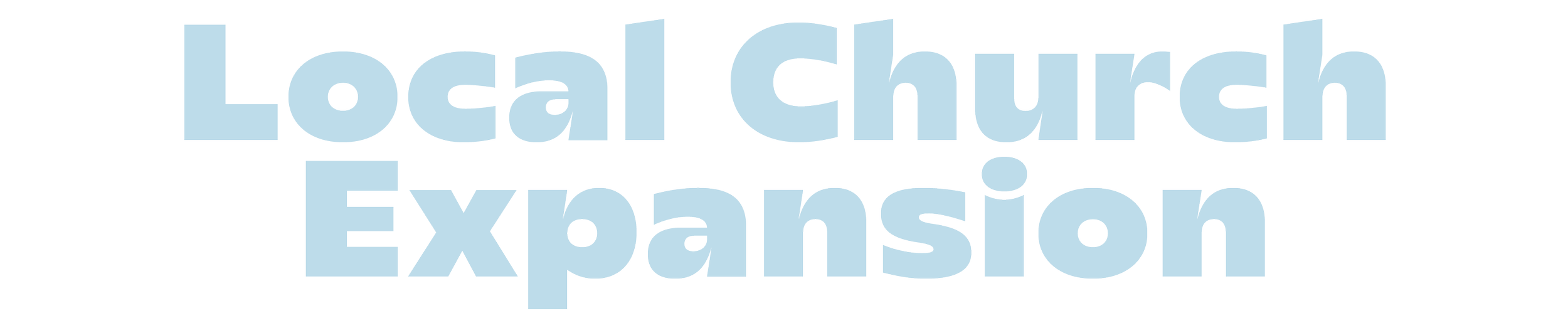 Local Church Expansion