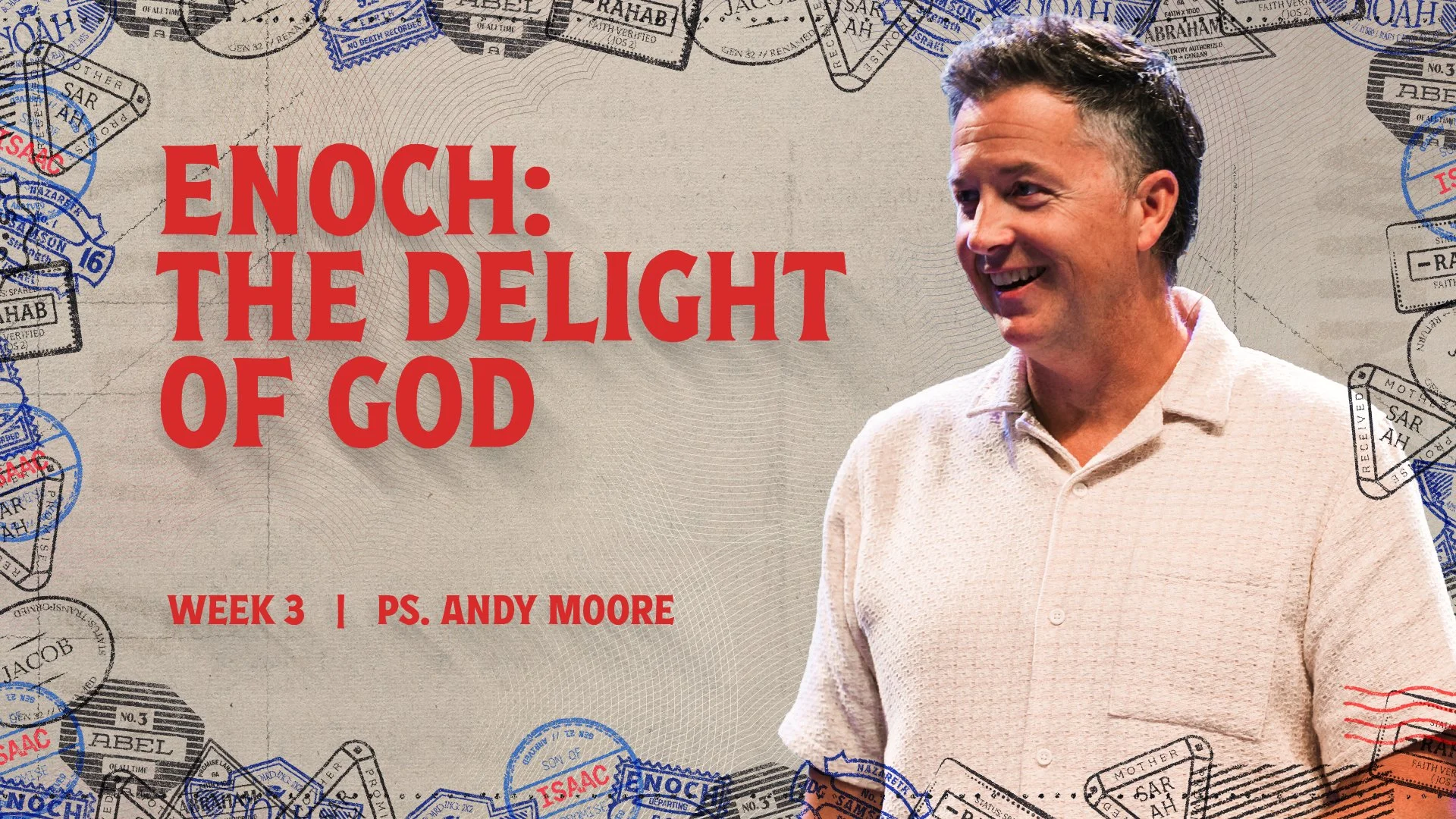 Enoch: The Delight of God | Cloud of Witnesses | Ps Andy Moore