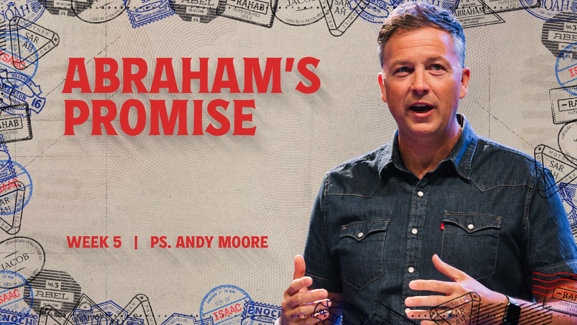 Abraham’s Promise | Cloud of Witnesses | Ps Andy Moore