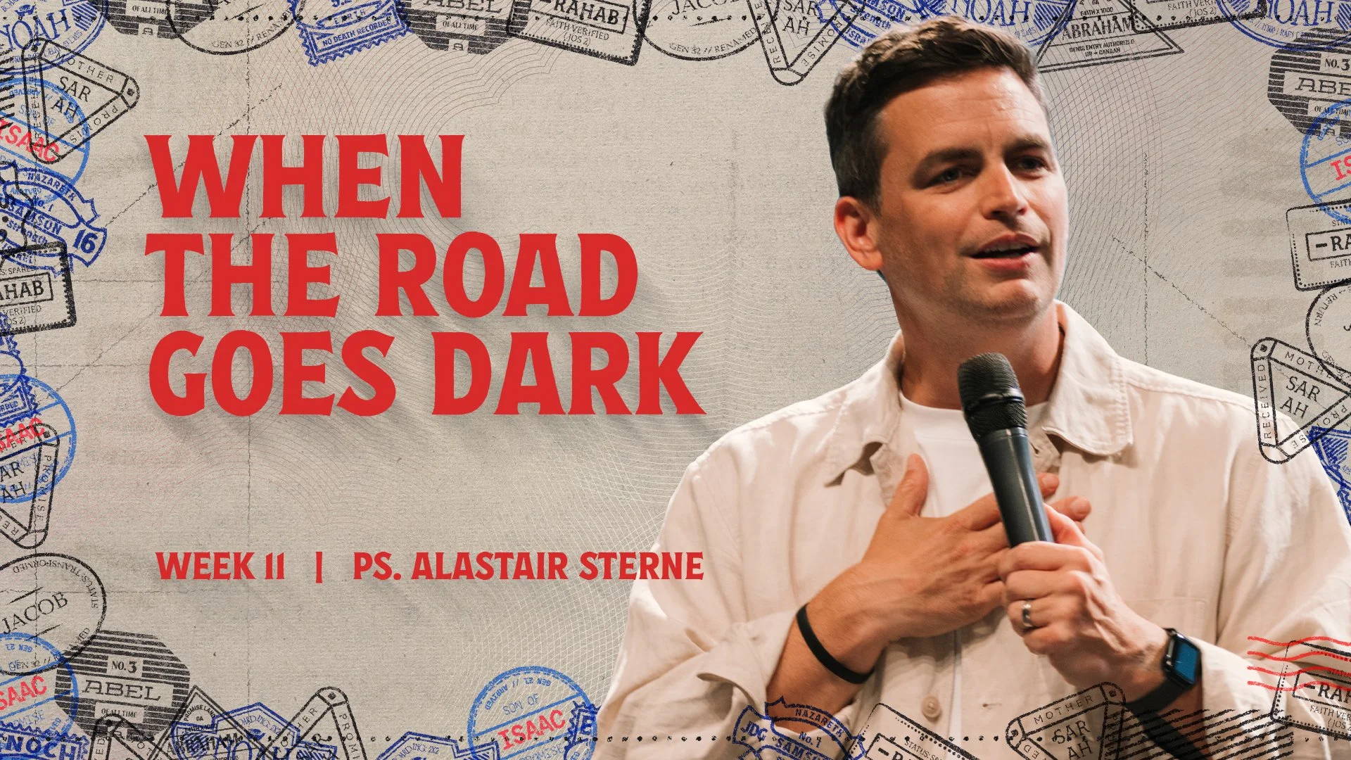 When The Road Goes Dark | Cloud of Witnesses | Ps Alastair Sterne