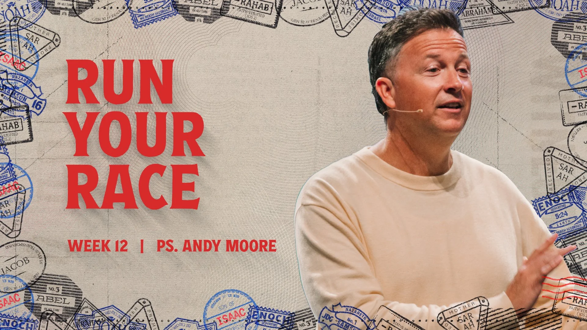 Run Your Race | Cloud of Witnesses | Ps Andy Moore