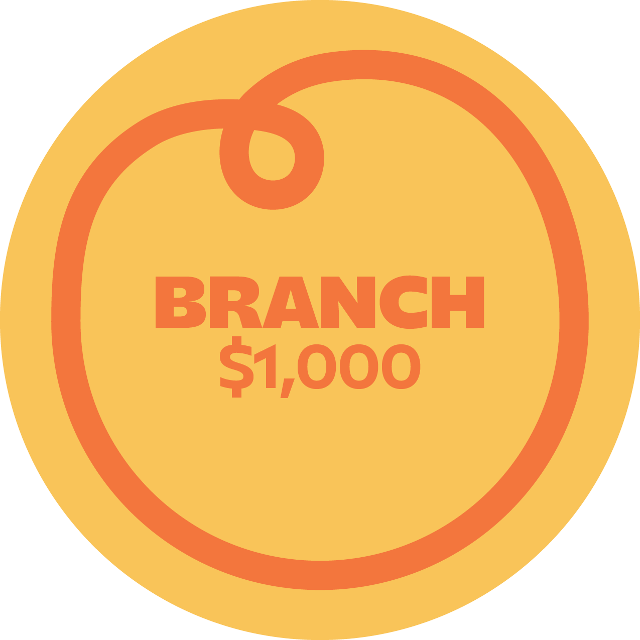 Branch - $1,000