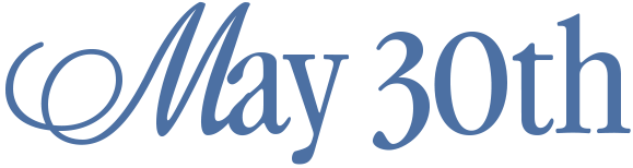 May 30th