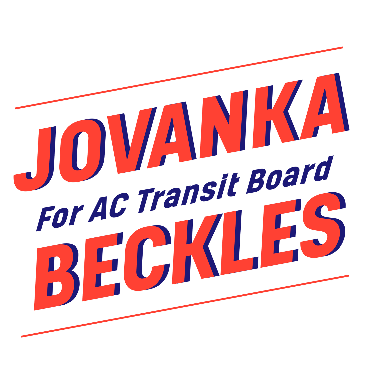 Jovanka Beckles for AC Transit