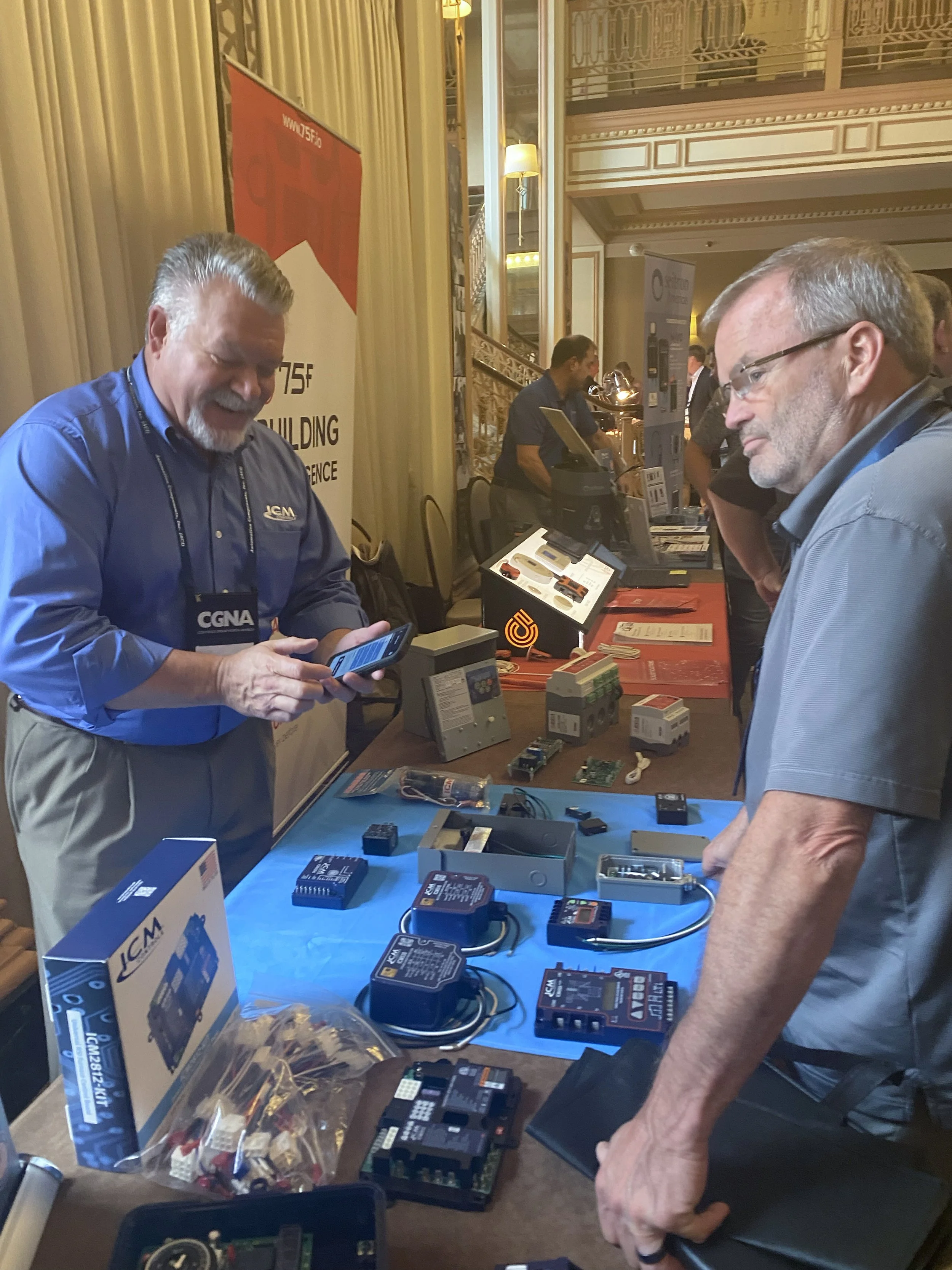 Keith Clark Paul Burke Trade Show.jpg