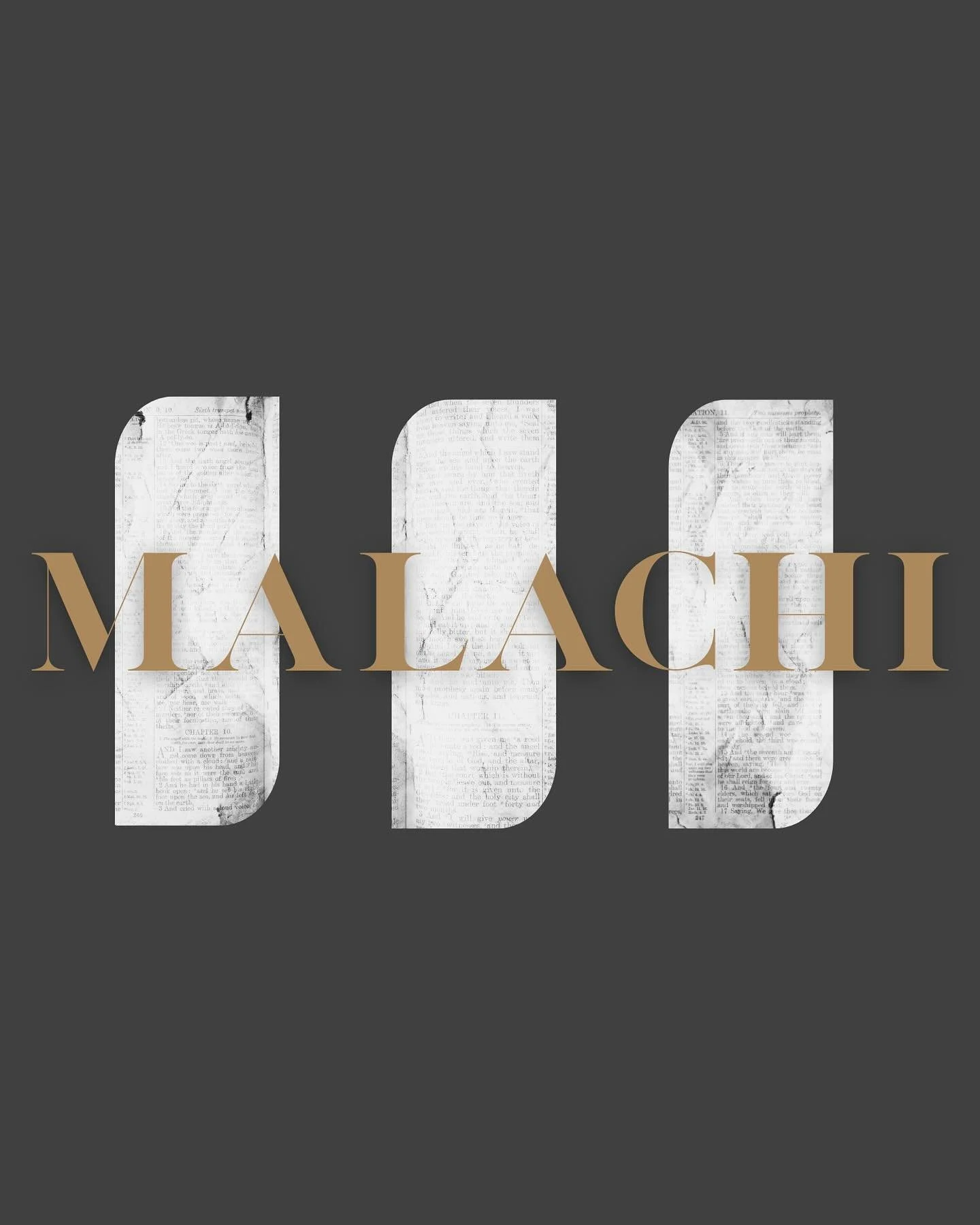 Join us tomorrow for a 🆕 SERIES: &ldquo;Malachi&rdquo;

We can&rsquo;t wait to see you and hear what Malachi will teach us! 

Service Times:  8AM |  9:30AM |  11AM
