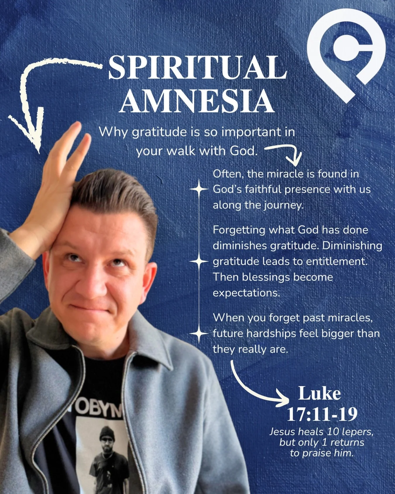 When gratitude fades, blessings become expectations.

Spiritual amnesia is real, and it&rsquo;s something we can all deal with. It&rsquo;s easy to get lost in the motions of life and forget what God has done for us, but that lack of gratitude can lea