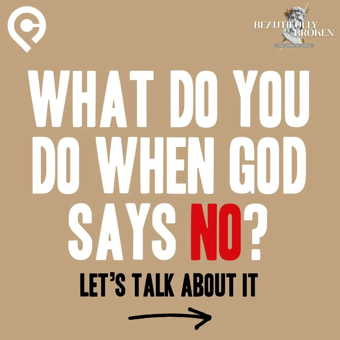 When God says NO, there&rsquo;s a reason. 

Figuring out why God doesn&rsquo;t answer a prayer the way we want can be difficult. Ultimately, our trust in Him has to exceed our desire for him to say yes to everything we ask. Click the link on our page