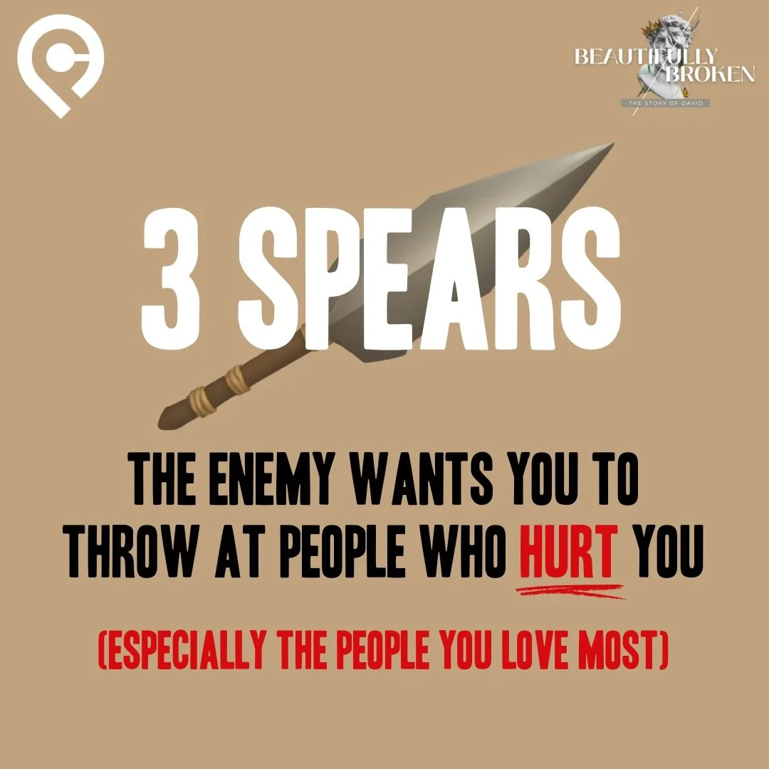 SHARE this with someone hurt by betrayal

Our first instincts of handling hurt don&rsquo;t lead to healing. They instead create lifelong wounds and divides. 

God has a better way, and that&rsquo;s exactly what we studied in the story of David and Sa
