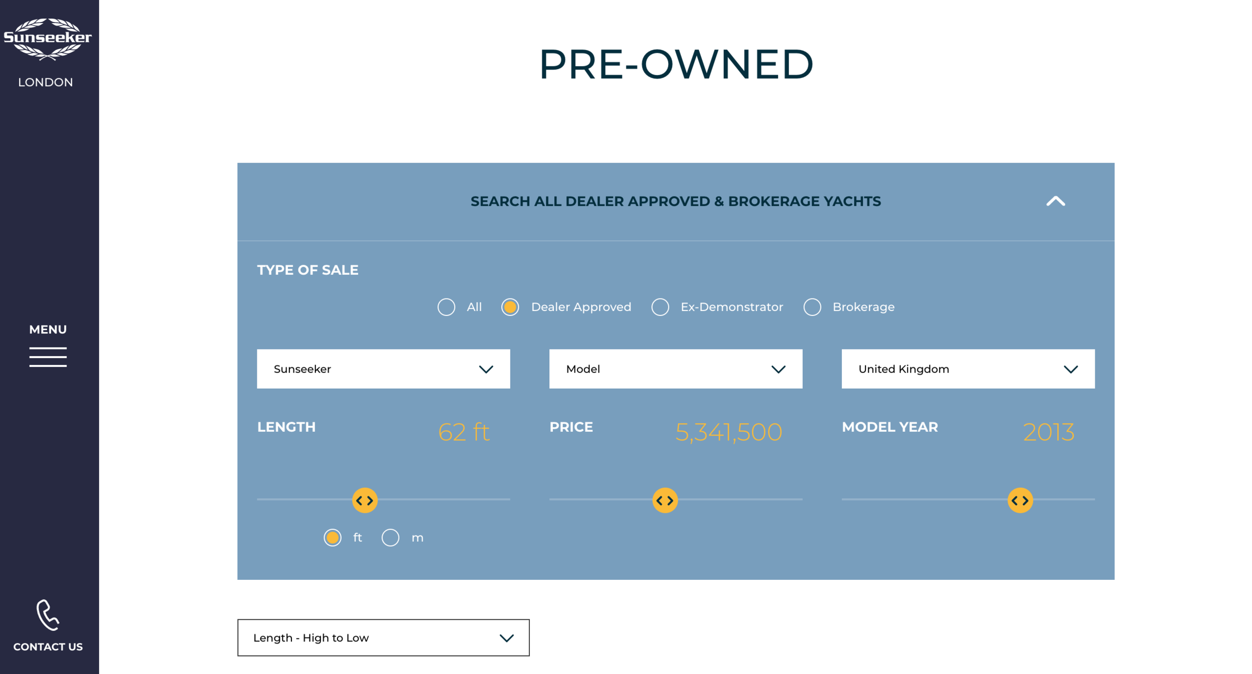 Dealer Pre-Owned Template