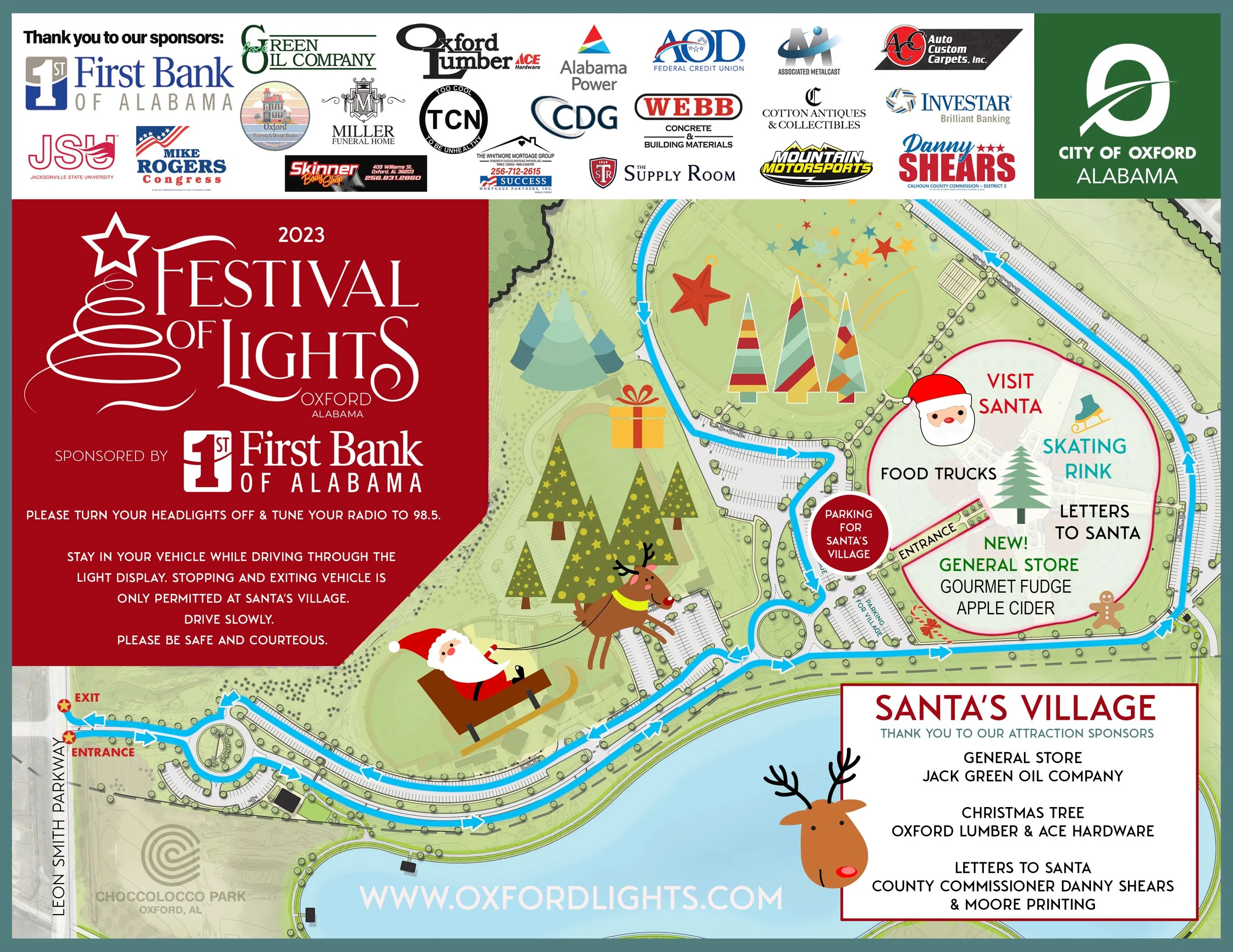 Oxford, Alabama Festival of Lights