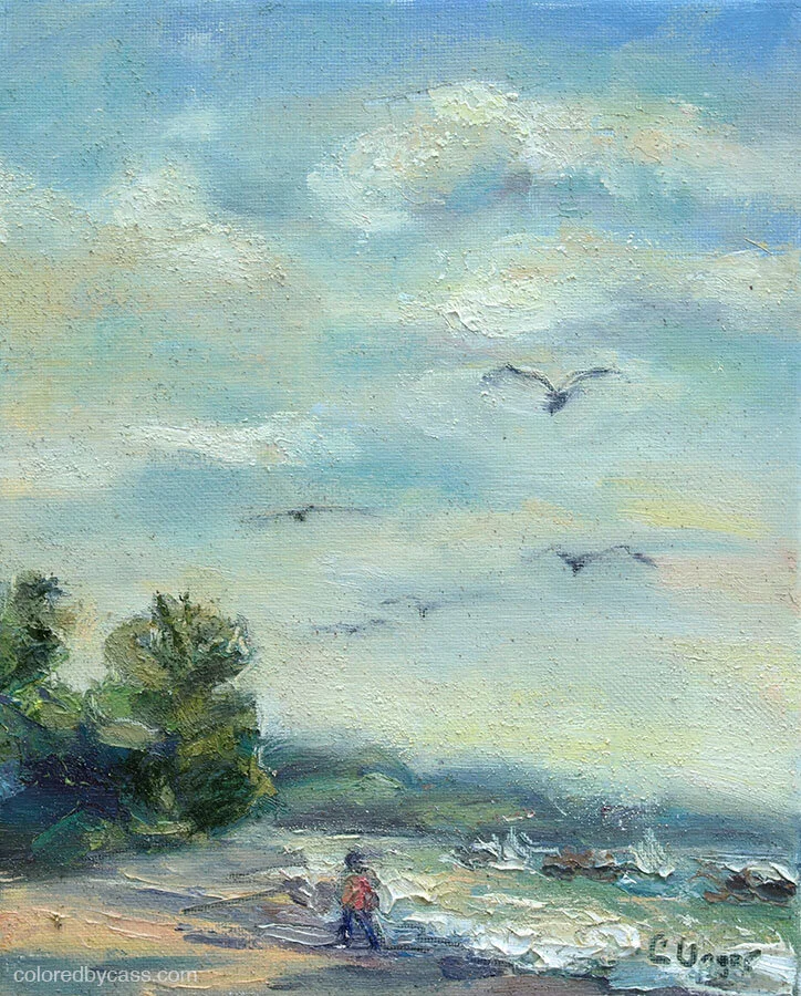 Windy Beach Days 