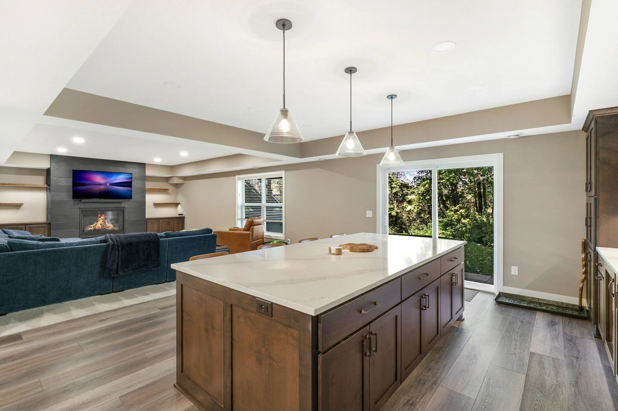 Chanhassen Lower Level Finish — Tauer Inc. Twin Cities Home Builder