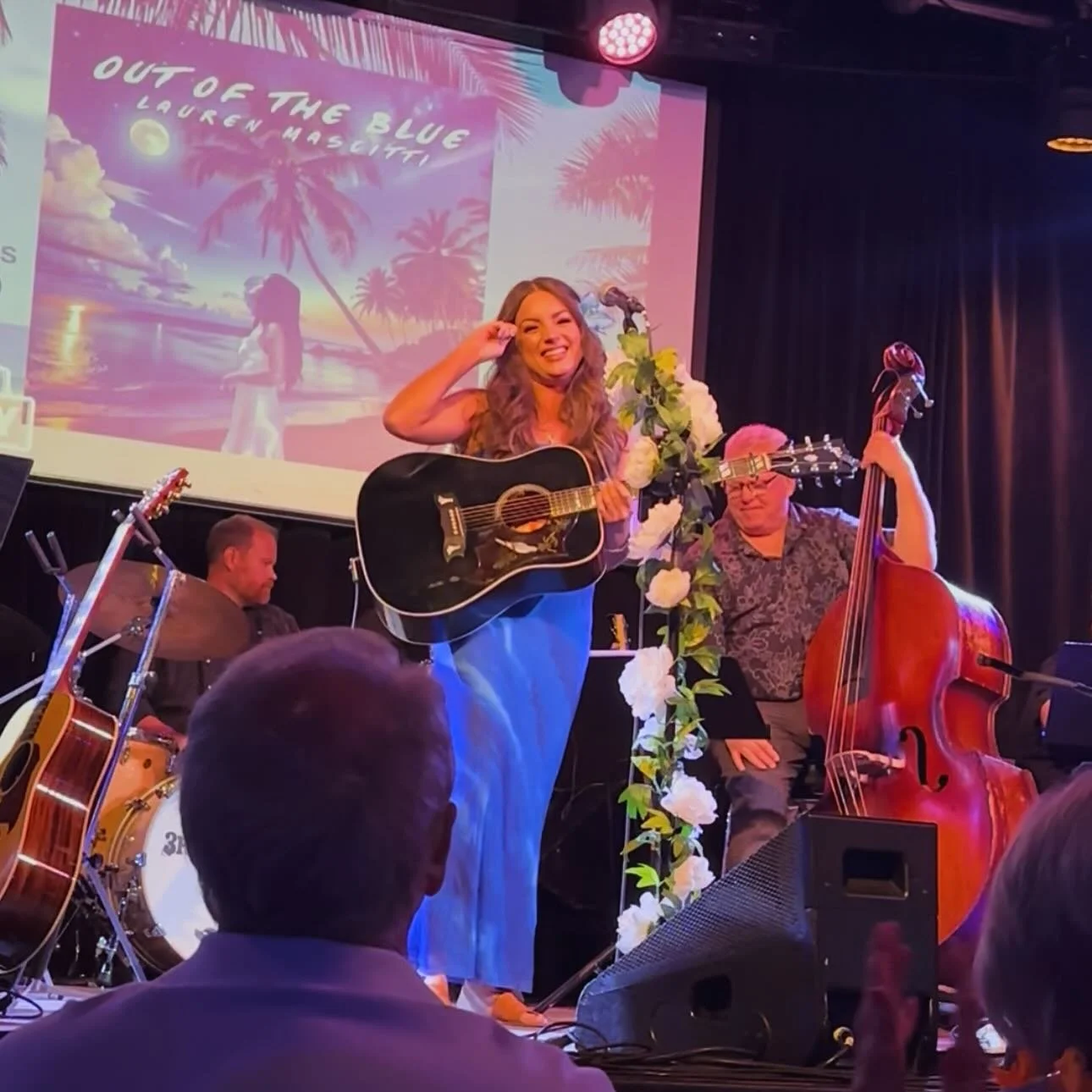 I still haven&rsquo;t come down from my &ldquo;Out of the Blue&rdquo; EP release show at @3rdandlindsley Tuesday night&hellip; I have been trying to find words to express how grateful I am for every single precious friend that bought a ticket, showed
