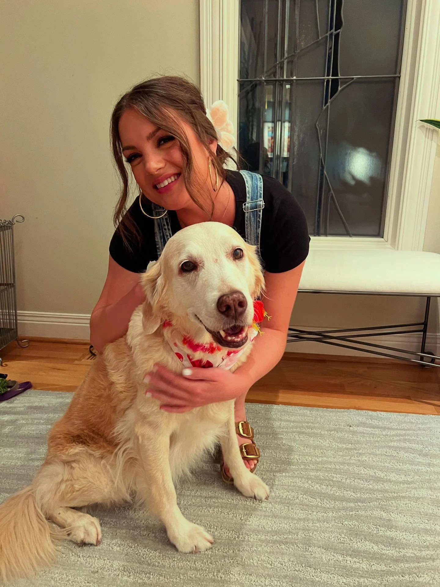 I wanted to make a post telling yall about where I&rsquo;ll be performing this week, and I usually post a professional photo for that kinda thing, but I like this better&hellip; Say hello to Carly Burch! My hosts for this past weekend are her parents
