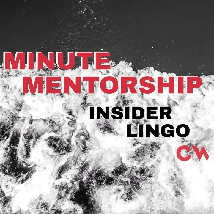 In marketing, communication is key. Make sure you know what everyone&rsquo;s talking about with this week&rsquo;s #minutementorship terms! 

#minutementorship #cutwateragency