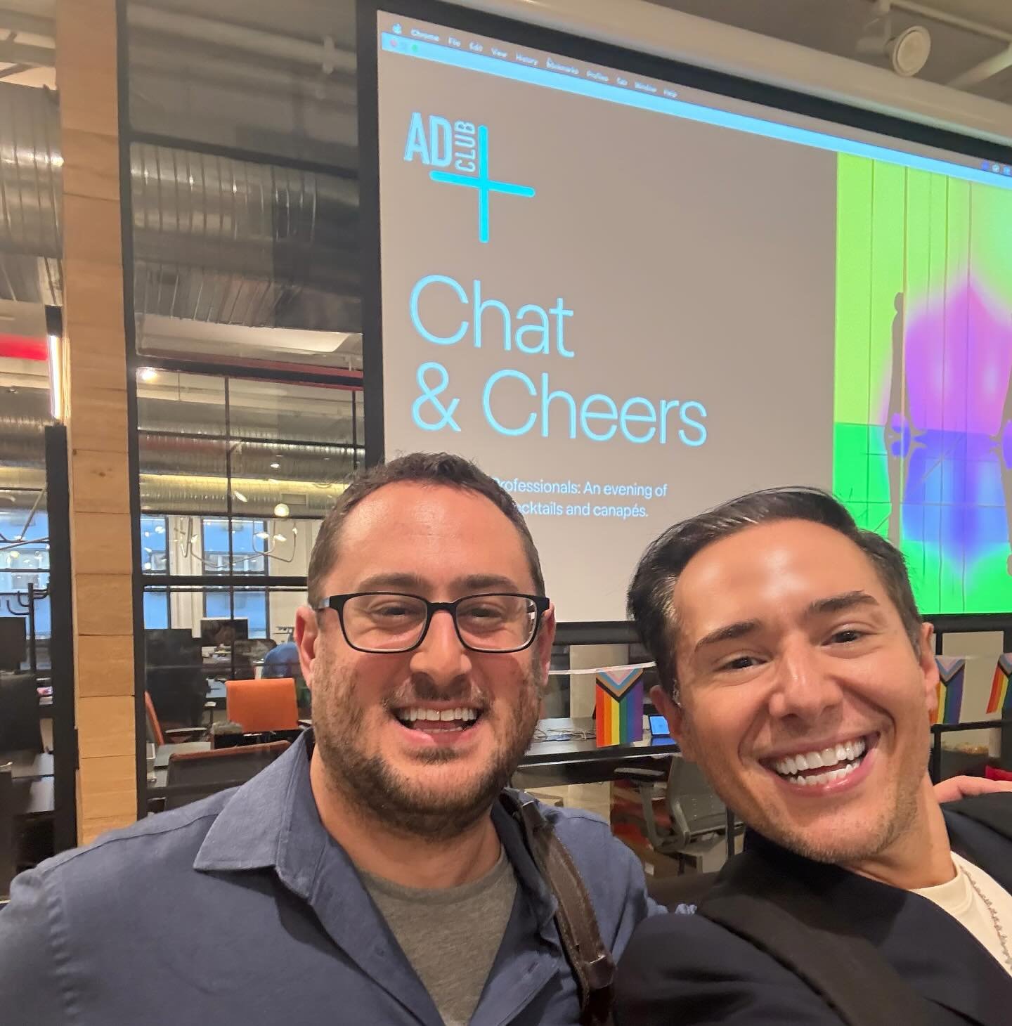 This evening, the Cutwater Team attended and networked at the Young Professionals Chat &amp; Cheers Gathering. A big thanks to the Ad Club of New York and Kargo for hosting and inviting us to take part in the event and meet the next generation of tal