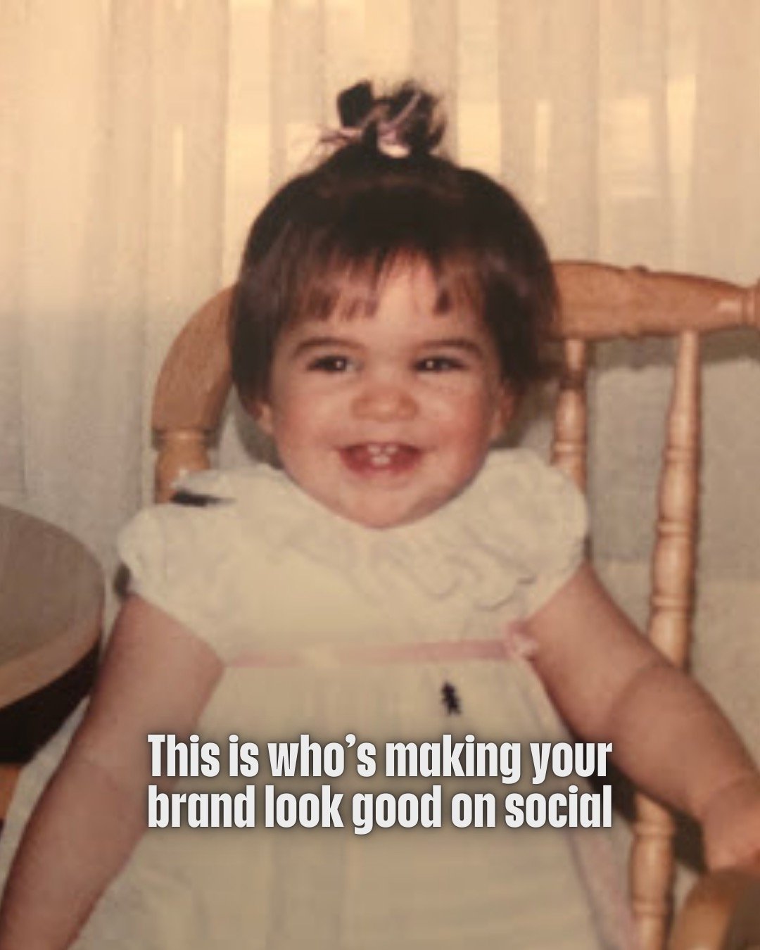 The people behind the ideas. Just a little earlier in their careers. 🍼