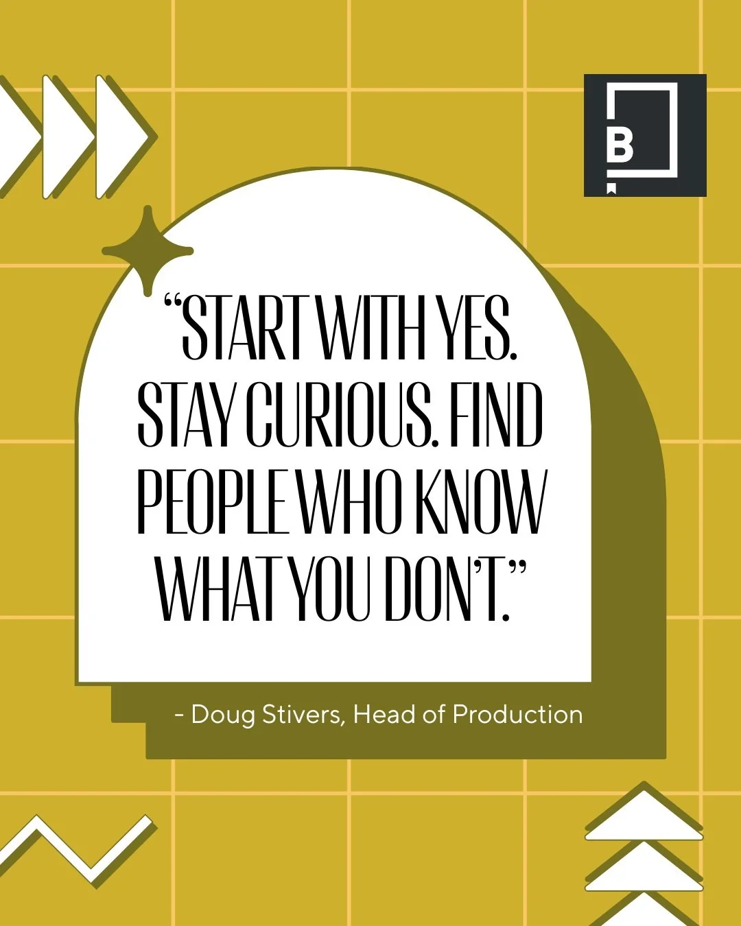 Our Head of Production, Doug Stivers, recently sat down with @lbbonline to share the biggest lesson he&rsquo;s carried throughout his career, and why great production isn&rsquo;t about having all the answers. It&rsquo;s about knowing how to find them