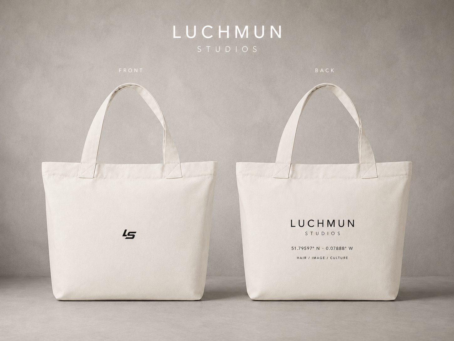 Luchmun Studios - Tote Bag white