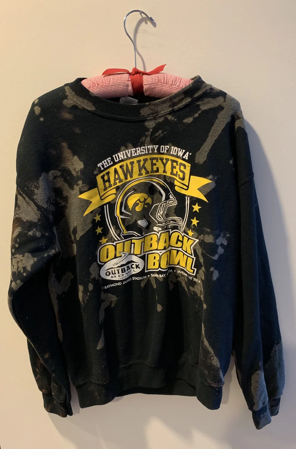 University of Iowa Upcycled Sweatshirt — Commonwealth Avenue Clothing