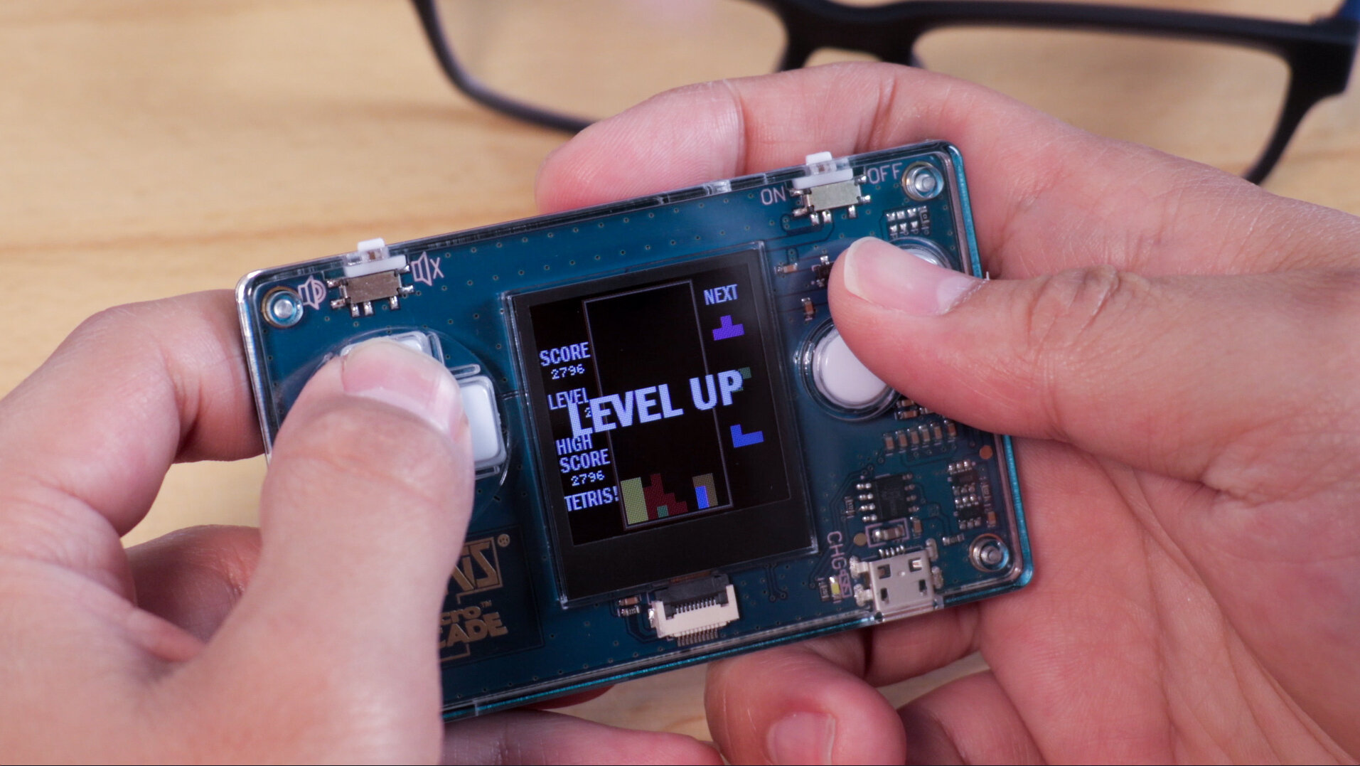 Tetris Mini Arcade Fingers Playing.jpg