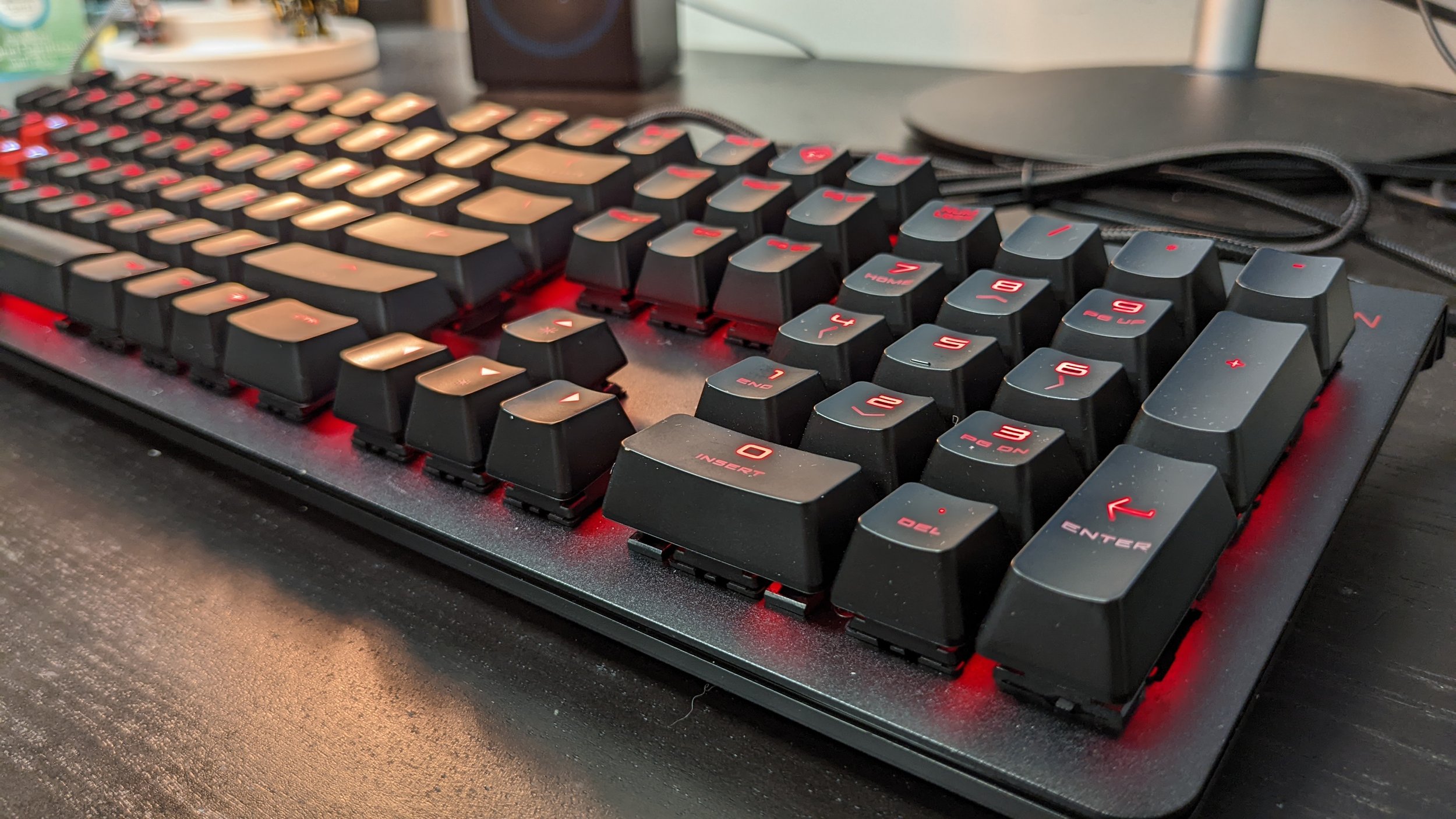 mesh redactioneel Verbanning HP Omen Encoder Keyboard Review: For Red Lovers — Sypnotix