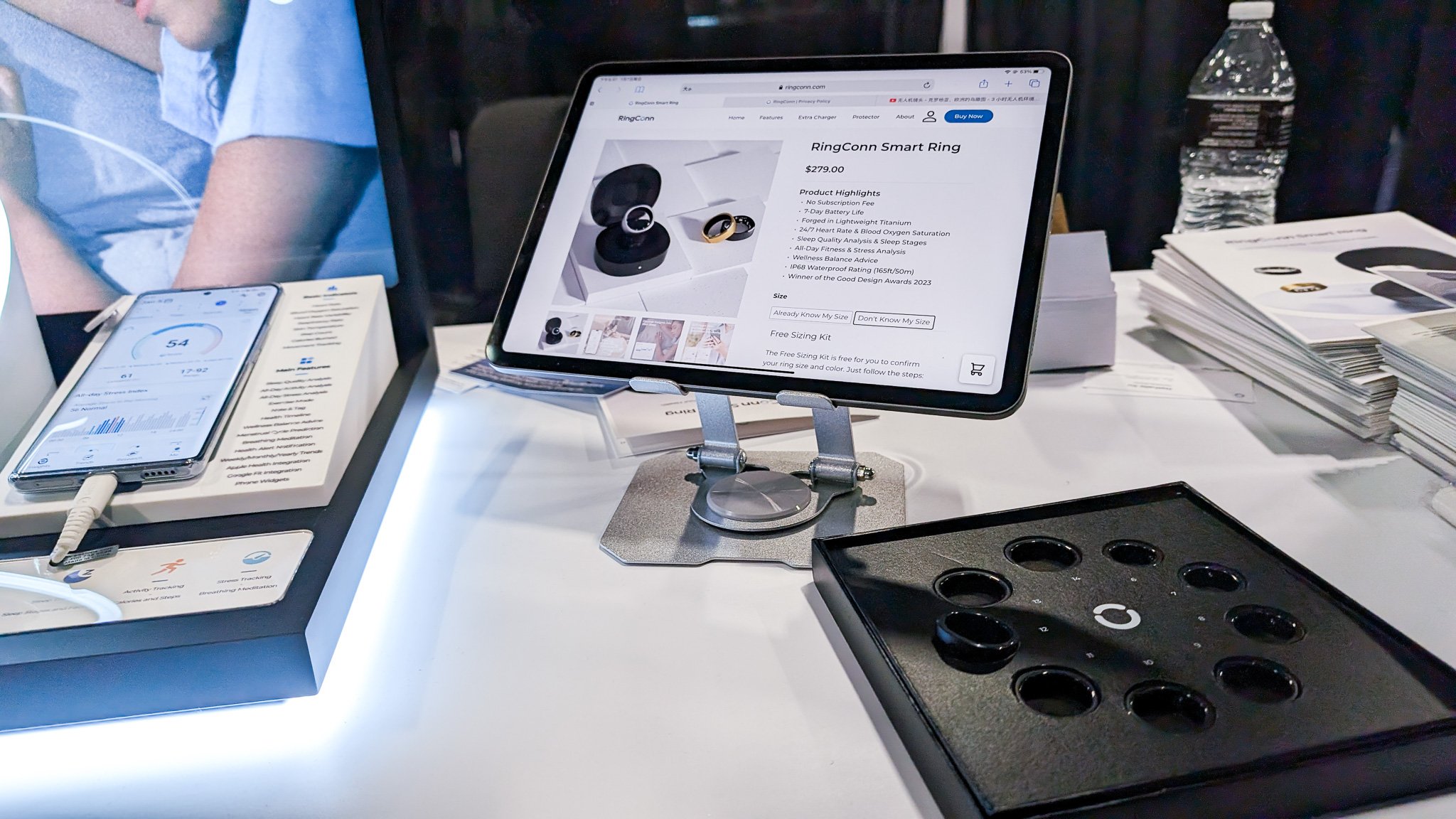 RingConn Smart Ring Impresses at CES 2024: Unveiling Plans on
