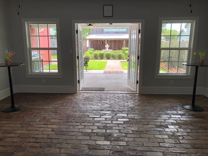 Enclosed patio