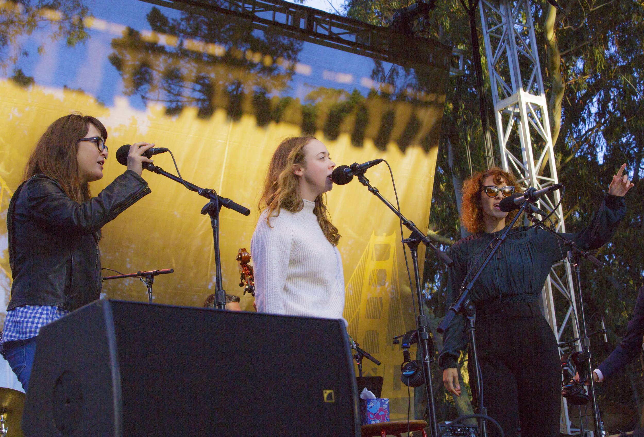  Sara Watkins, Sarah Jarosz, and Gaby Moreno on  Live from Here with Chris Thile  