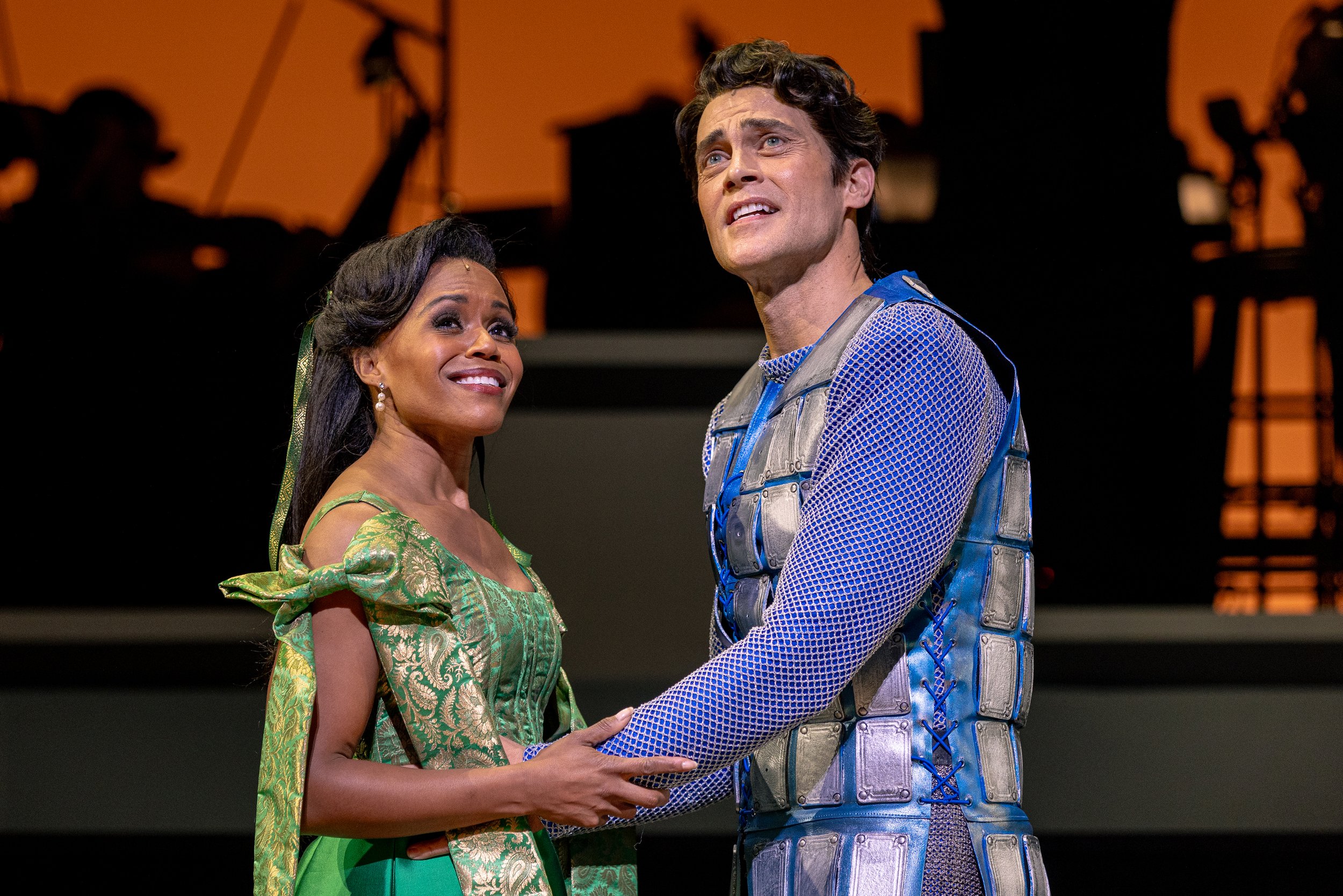  Nikki Renée Daniels and Cheyenne Jackson | Encores!  Once Upon a Mattress  for  New York City Center  