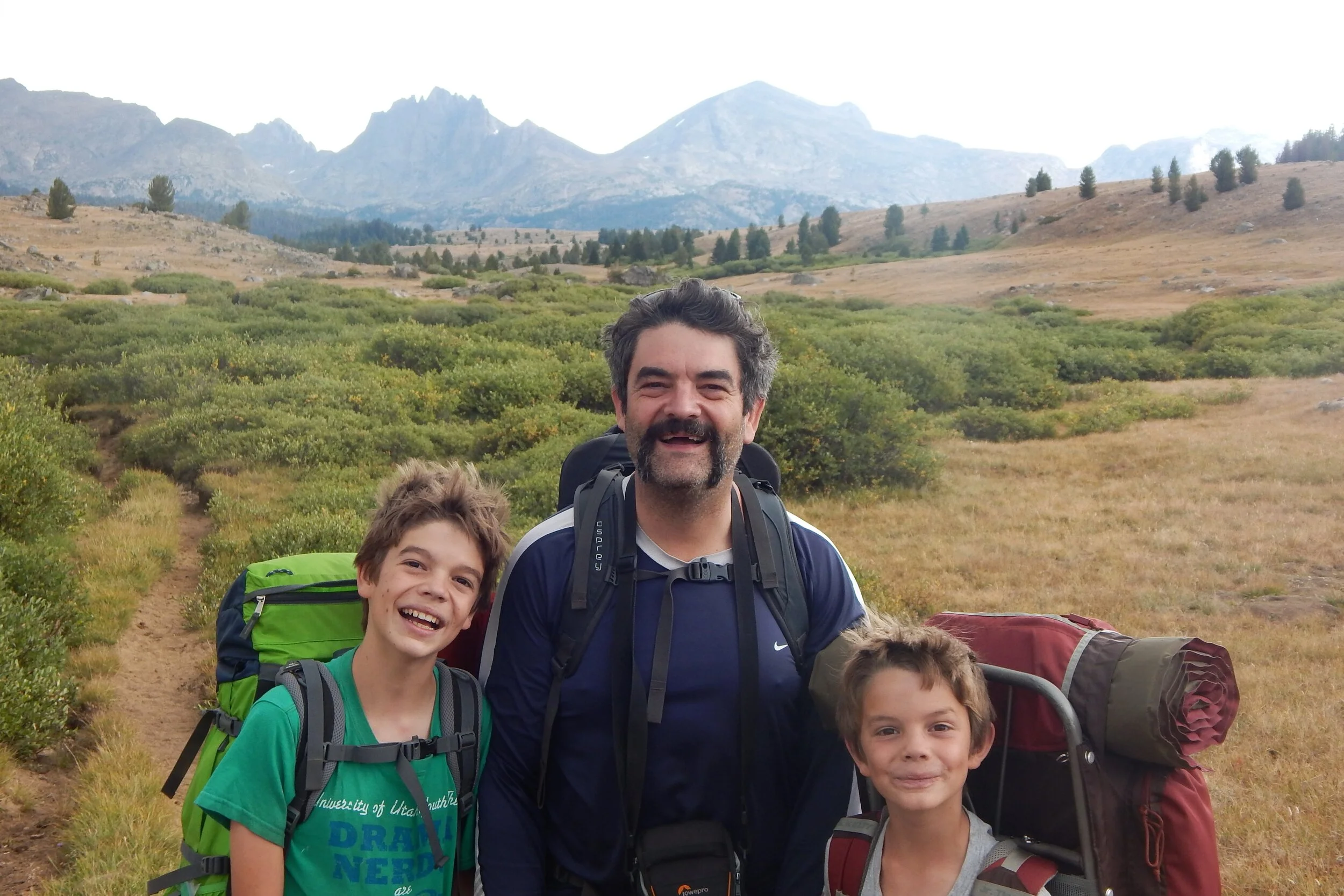 Backpacking, Wind River Range, 2015